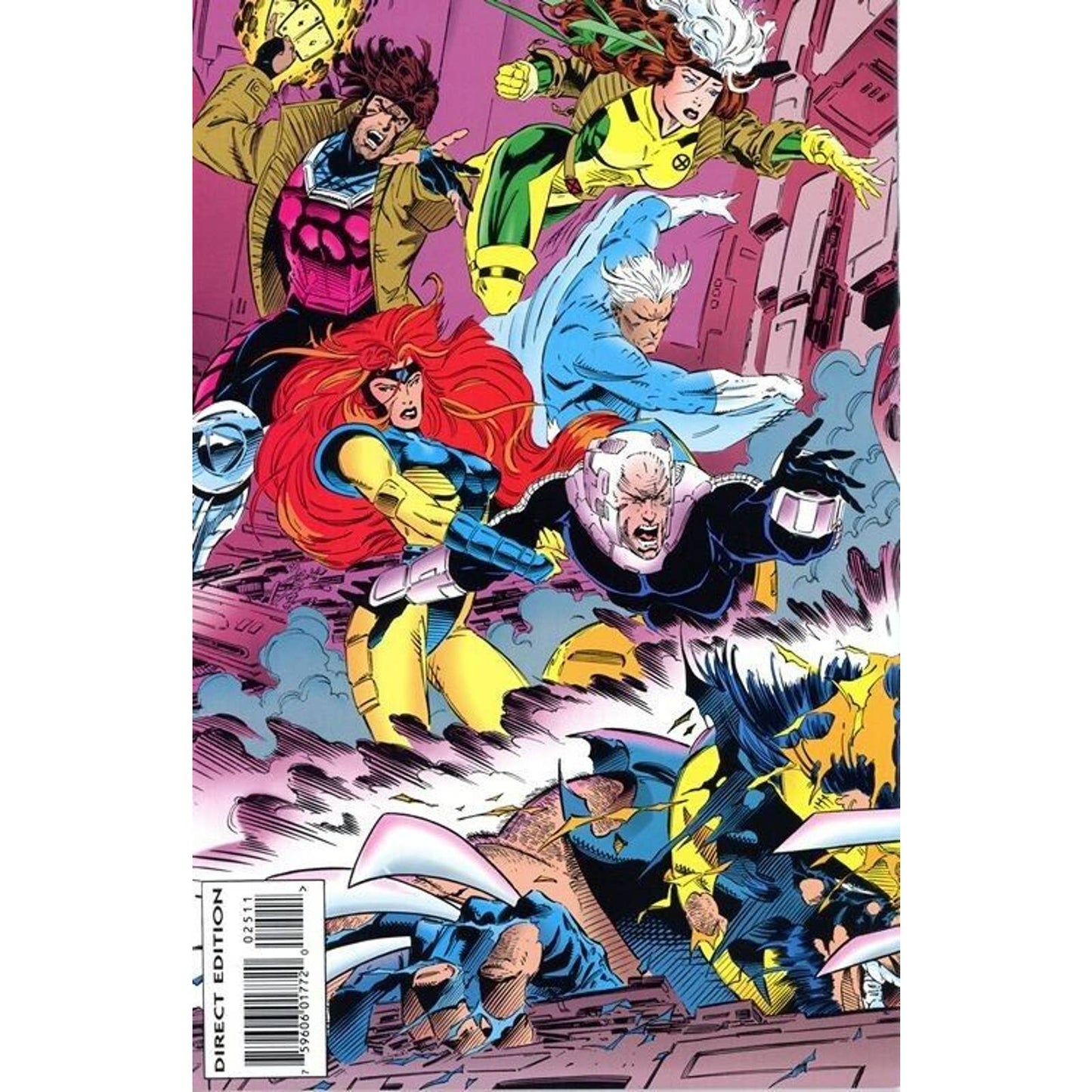 X-Men #25 Direct Edition(1993) Marvel Hologram Cover Anniversary High Grade!