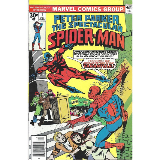 The Spectacular Spider-Man vs Tarantula #1 (1976, Marvel)