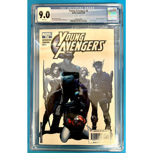 Young Avengers, Vol. 1 #6 Sidekicks, Part Six, CGC Graded 9.0 KEY