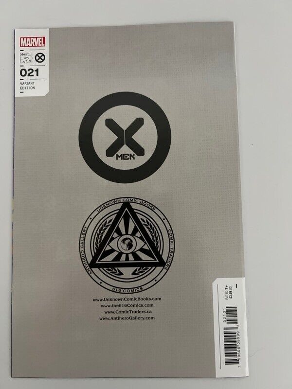 X-MEN #21 UNKNOWN COMICS MIGUEL MERCADO EXCLUSIVE VIRGIN VOGUE VAR (04/12/2023)