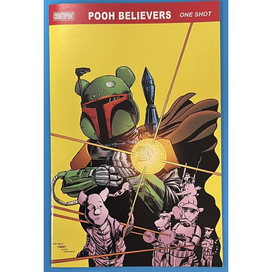 Do You Pooh Pooh Believers Marvel Star wars #68 Boba Fett Homage Marat Mychaels