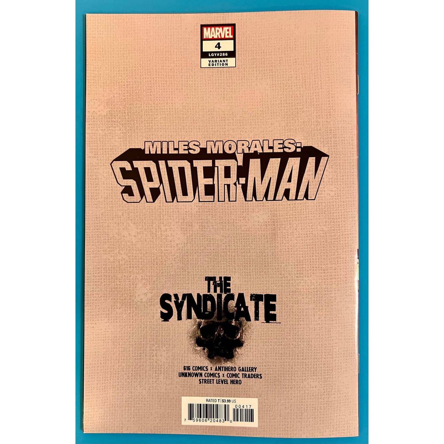 Miles Morales: Spider-Man #4I (KEY) Lucio Parillo Virgin Variant