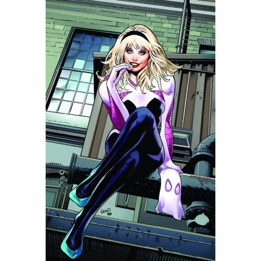 Spider-Gwen: Gwenverse #5D Greg Land Homage Virgin Variant
