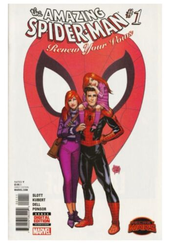 2015 Marvel Comics The Amazing Spider-Man #1 Renew Your Vows