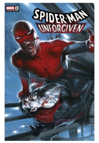 SPIDER-MAN: UNFORGIVEN #1 (GABRIELE DELL'OTTO EXCLUSIVE VARIANT) COMIC ~ Marvel