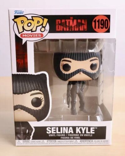 Funko Pop! Movies The Batman Selina Kyle #1190 Vinyl Figure W/ Protector