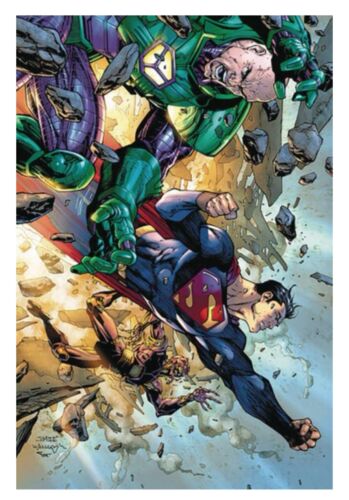 Action Comics Superman #1050 Jim Lee Virgin Silver Foil Exclusive DC Comics