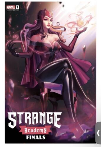 🔥 STRANGE ACADEMY FINALS #1 R1C0 Trade Dress Variant SCARLET WITCH