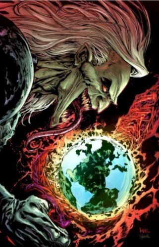 WEB OF VENOM: EMPYRE'S END #1 * NM+ * EXCLUSIVE KEN LASHLEY VIRGIN VARIANT KNULL