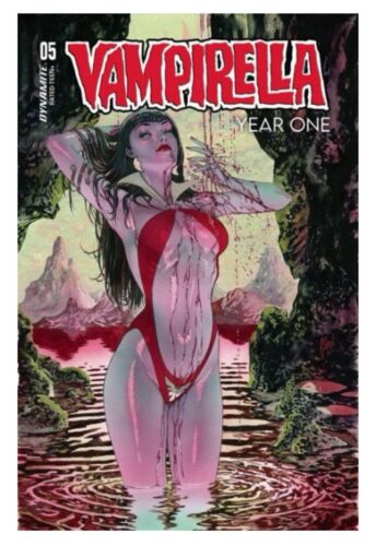 VAMPIRELLA: YEAR ONE #5 (GUILLEM MARCH VARIANT) (2023) COMIC BOOK ~ Dynamite