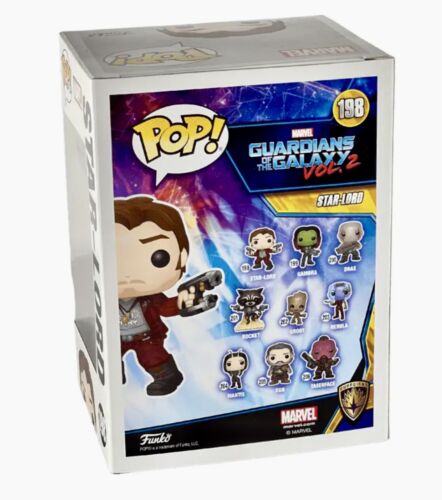 Star-Lord 198 - Guardians of the Galaxy - Funko Pop