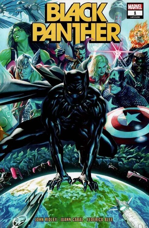 BLACK PANTHER #1 – Alex Ross Wrap-Around Cover – FIRST PRINT