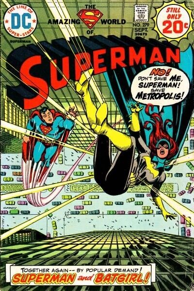 Superman #279 (1974): Nick Cardy Cover Art! Bronze Age DC Comics!