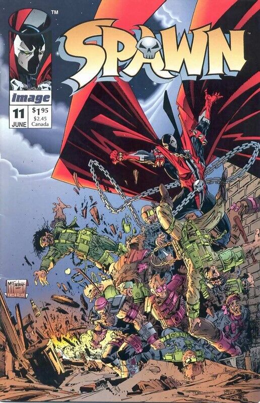 SPAWN #11D  IMAGE COMICS 1993 VARIANT COVER