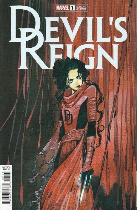 DEVIL'S REIGN #1 (PEACH MOMOKO VARIANT)(2021) COMIC BOOK ~ Marvel Comics