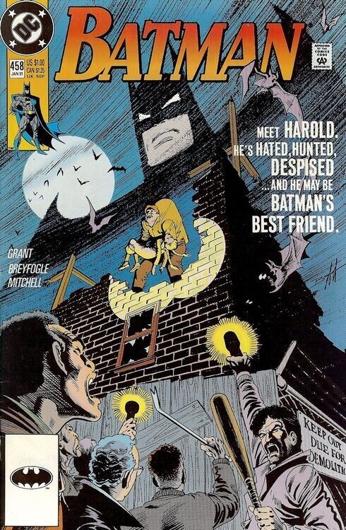 Batman #458, Direct Edition DC Comics 1990