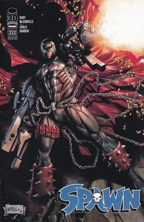 Spawn #332 (Image, 2022)-  Cover A (Leinil Francis Yu Variant)