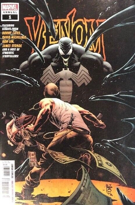 Venom Annual #1 (2021) Marvel Walmart 2nd Print Paulo Siqueira Variant Cover