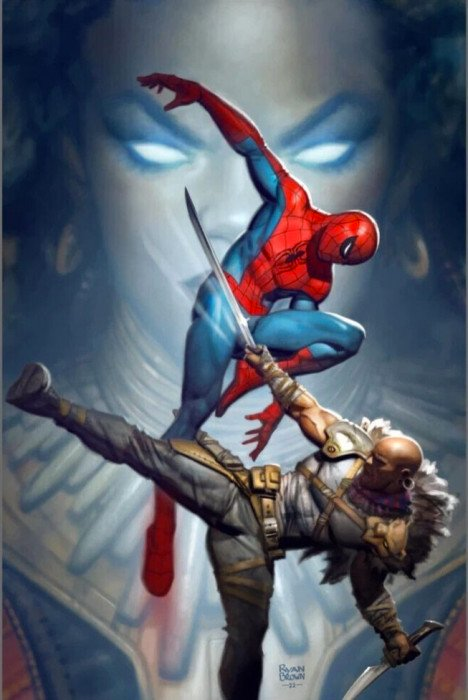 Spider-Man: The Lost Hunt #4 Ryan Brown Megacon Cover Marvel Comics LTD 1000 COA