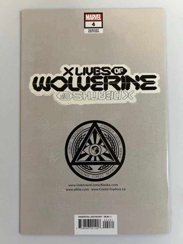 🔥✖️ X LIVES OF WOLVERINE #4 PHILIP TAN Unknown/616 Virgin Variant