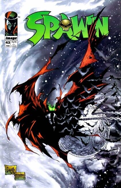 Spawn # 43 NM Image Comic Book Todd McFarlane Angela Clown 20 LP7