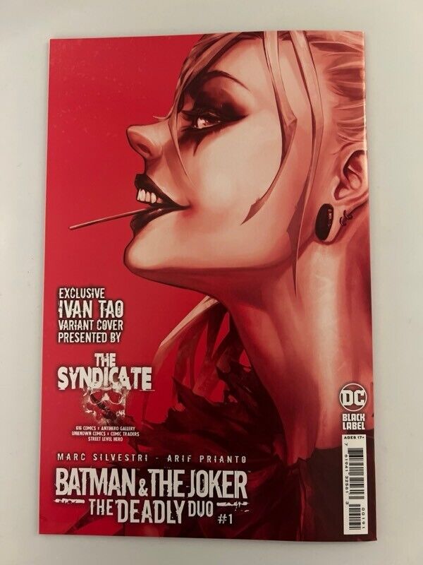 🔥🦇 BATMAN & THE JOKER THE DEADLY DUO #1 IVAN TAO  Variant