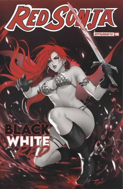 Red Sonja Black White Red #6 B Leirix Li Variant, 1st Print, 2022