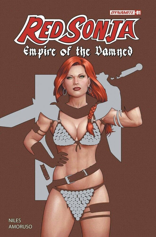 🔥🗡️ RED SONJA EMPIRE OF THE DAMNED 1 CHRISTOPHER 1:10 FOIL Ratio Variant T