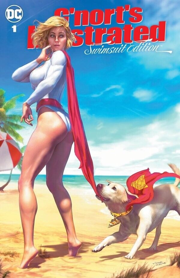 G'NORT'S ILLUSTRATED SWIMSUIT EDITION #1 (TIAGO DA SILVA EXCLUSIVE POWER GIRL)