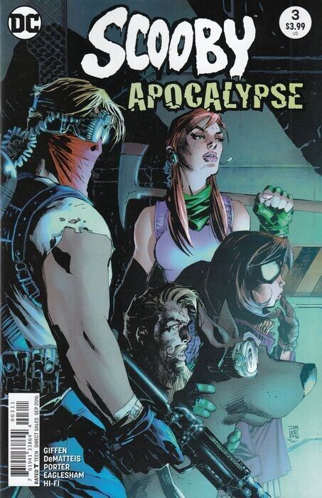 DC Comics Scooby Apocalypse #3 Jim Lee Cover Comic Book