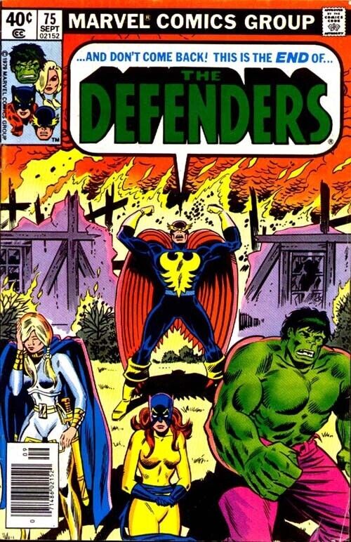 The Defenders #75 Marvel Comics (1979) 1st Series Newsstand 1st Print Comic Book