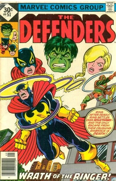 Defenders #51  Whitman Variant A   FN  1977