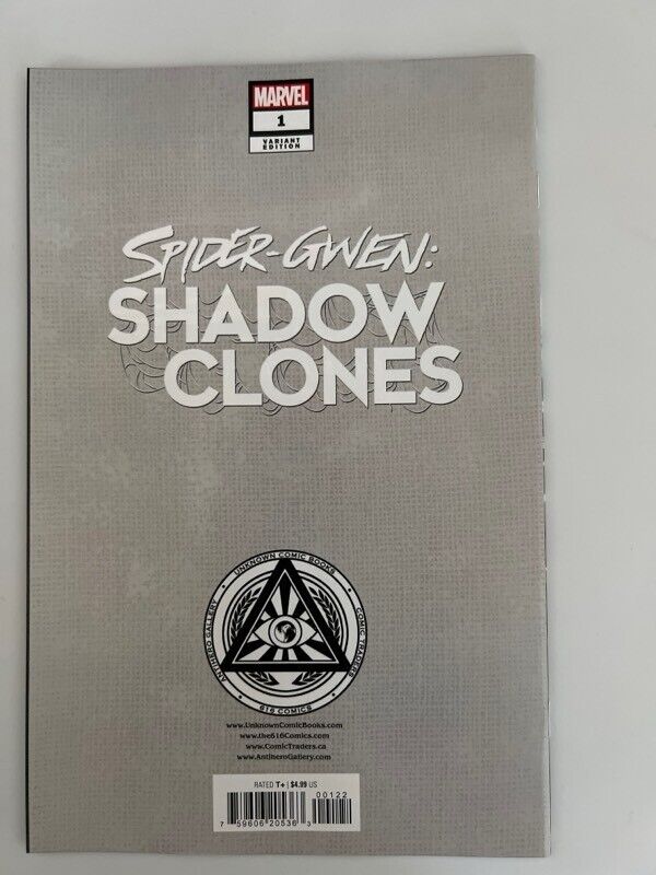 SPIDER-GWEN: SHADOW CLONES #1 (KAEL NGU EXCLUSIVE VIRGIN VARIANT) ~ Marvel