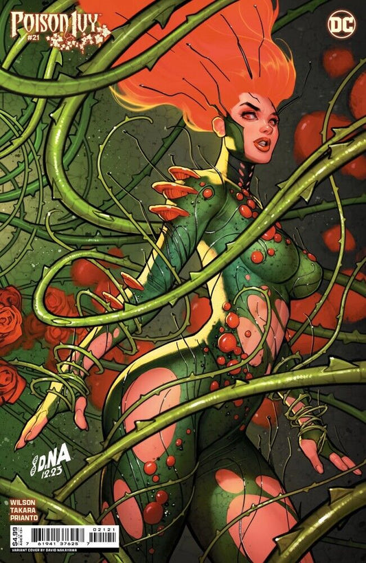 🌱 POISON IVY #21 CVR B DAVID NAKAYAMA CARD STOCK VARIANT 🔑*4/03/24