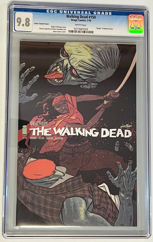 Walking Dead #150 Latour Variant CGC 9.8