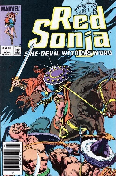 Red Sonja #7 Mar. 1985 Marvel Comics Newsstand ***stock image***