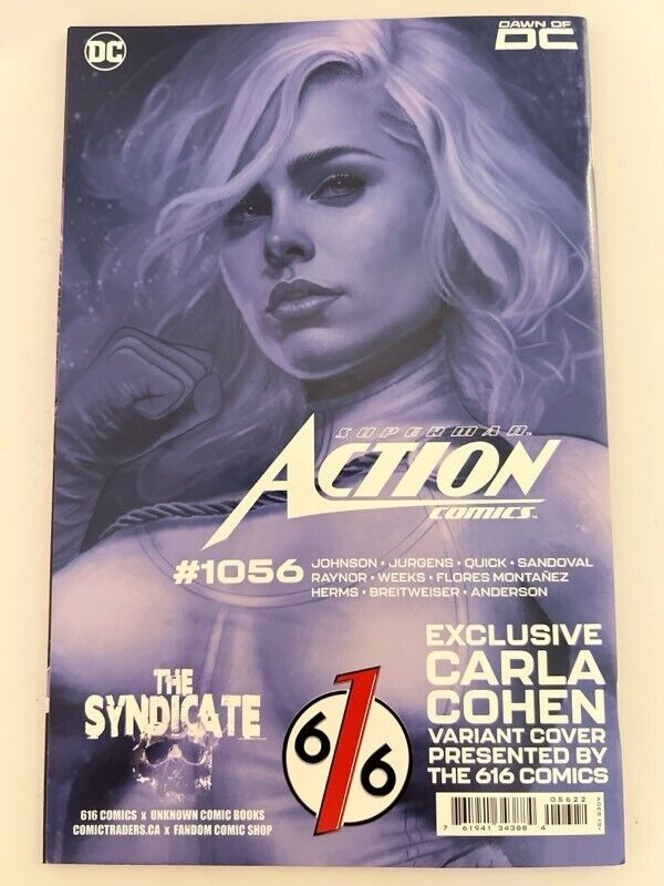 ACTION COMICS #1056 (CARLA COHEN EXCLUSIVE POWER GIRL VARIANT) COMIC BOOK ~ DC