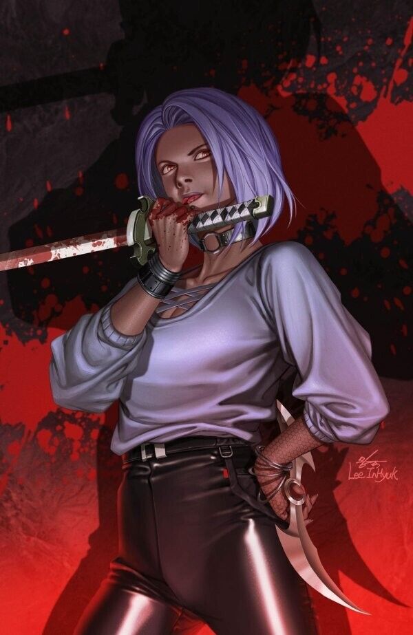 BLOODLINE: DAUGHTER OF BLADE #1 INHYUK LEE (616) EXCLUSIVE VIRGIN VARIANT