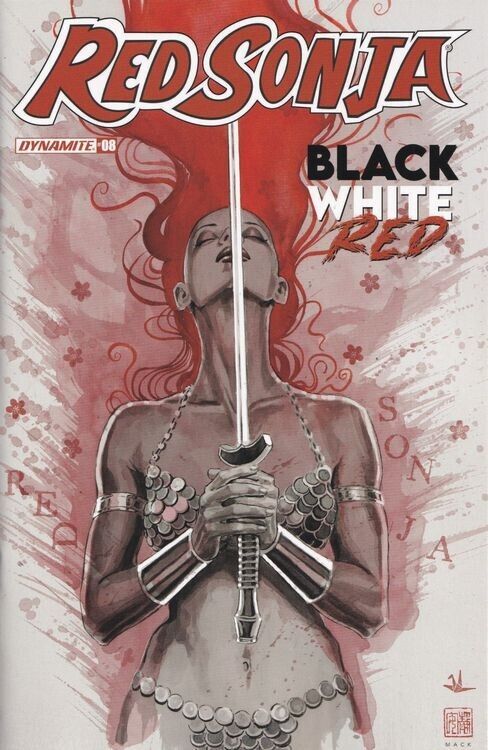 Red Sonja: Black White Red #8 David Mack Variant Cover (A) Dynamite