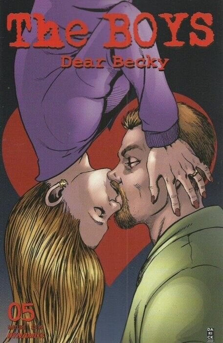 The Boys: Dear Becky #5 Dynamite Comics Darick Robertson Variant Cover 2020 