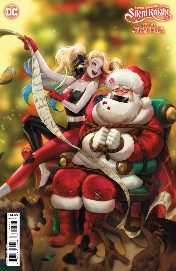 BATMAN/ SANTA CLAUS: SILENT KNIGHT (2023 DC) #2 Lesley 'Leirix' Li Variant NM 🔥