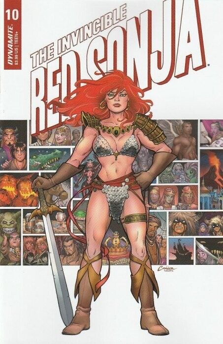 THE INVINCIBLE RED SONJA 10 VARIANT AMANDA CONNER DYNAMITE V 1 CONAN QUEEN