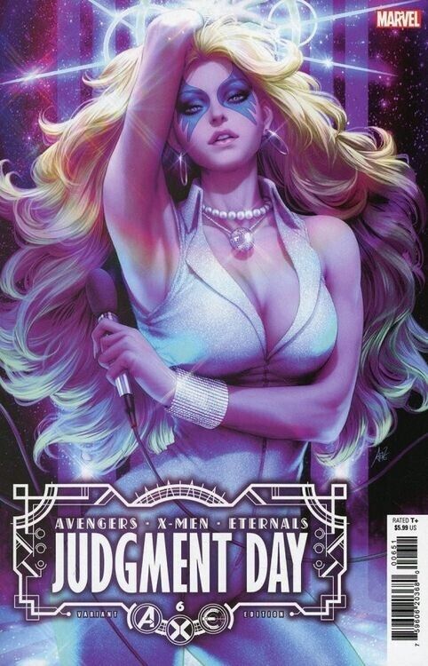 A.X.E. JUDGEMENT DAY #6 (STANLEY "ARTGERM" LAU VARIANT)(2022) ~ Marvel X-Men AXE