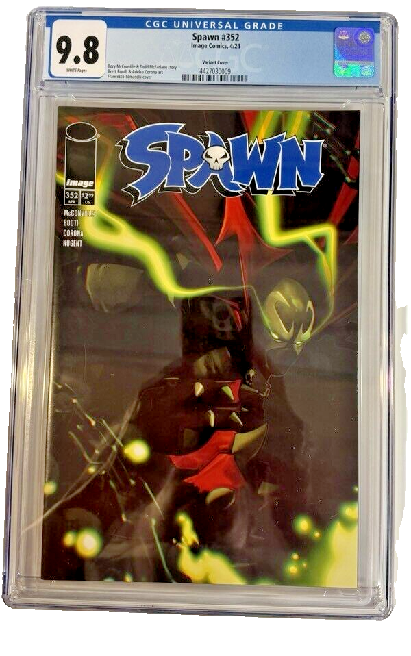 Spawn #352 Tomaselli Variant McFarlane CGC 9.8 NM/M  Wow