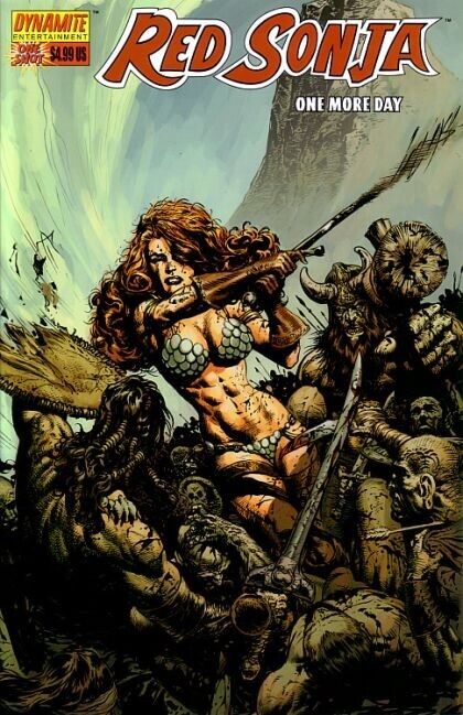 Red Sonja One More Day Comic #1 A Cover Dynamite