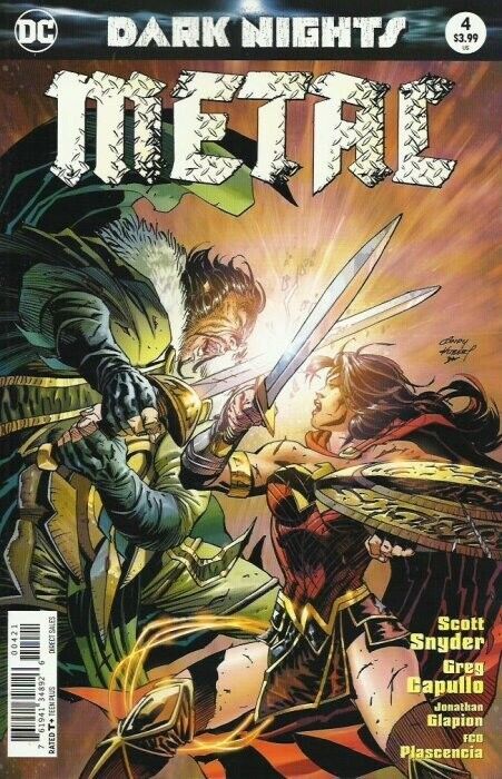 DARK NIGHTS METAL #4 ANDY KUBERT VARIANT COVER FIRST PRINT