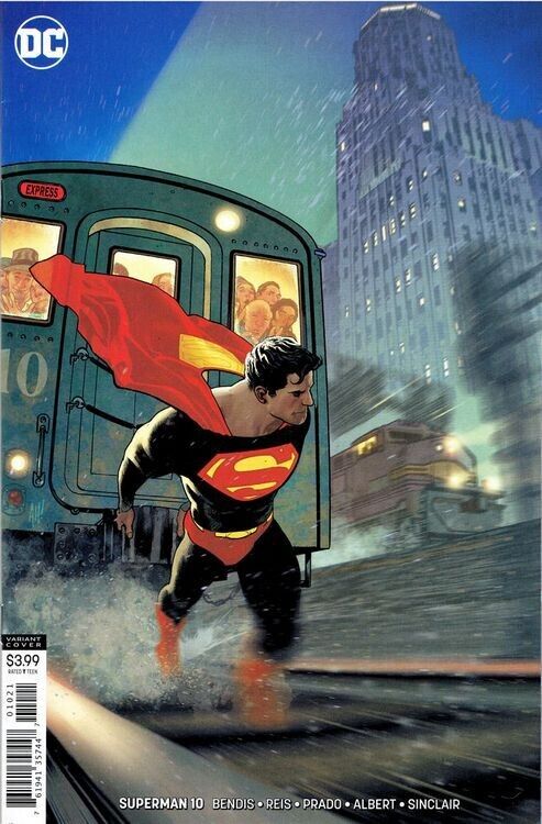 Superman #10  (DC, 2019) Adam Hughes Variant Cover