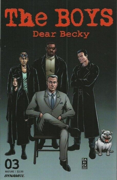 The Boys Dear Becky #3 Dynamite Entertainment Comics 2020 High Grade