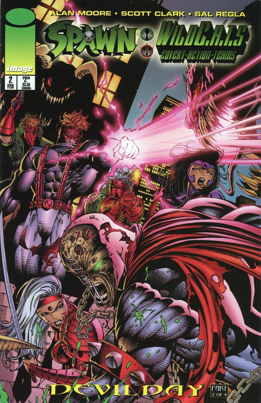 Spawn/WildC.A.T.S. #2 Image comics