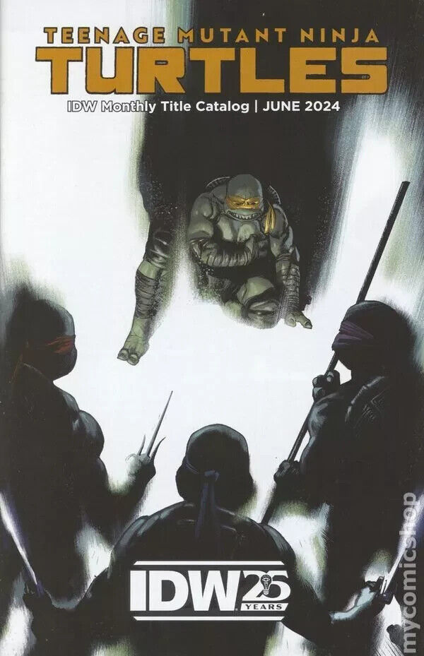 Teenage Mutant Ninja Turtles- IDW Monthly Title Catalog #6B